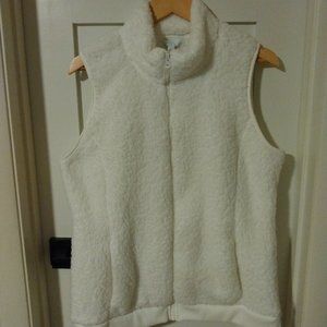 Time and Tru White Vest